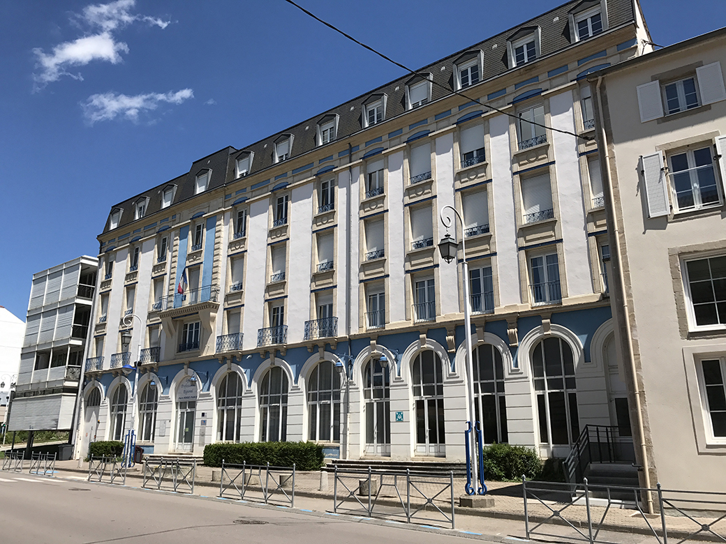 Formerly Hotel Continental, today the Lycée Professionel Régional Pierre Mendès France